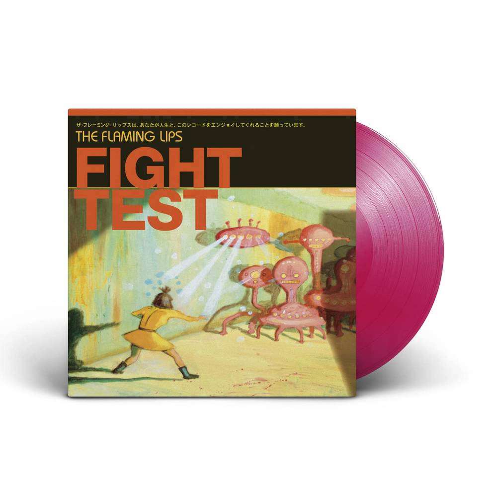 Flaming Lips, The/Fight Test (Translucent Ruby Red Vinyl) [LP]