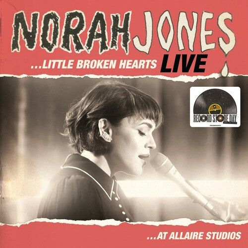 Jones, Norah/Little Broken Hearts: Live At Allaire Studios (White Vinyl) [LP]
