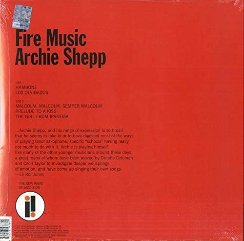 Shepp, Archie/Fire Music [LP]