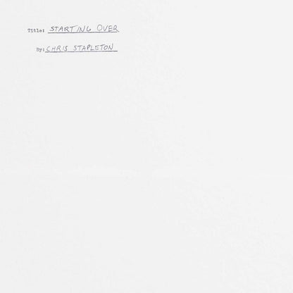 Stapleton, Chris/Starting Over [CD]