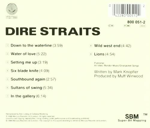 Dire Straits/Dire Straits [CD]