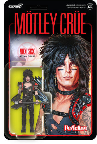 Motley Crue ReAction Figure - Nikki Six [Toy]