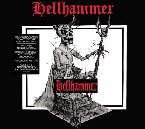 Hellhammer/Apocalypic Raids (Limited Red Vinyl) [LP]