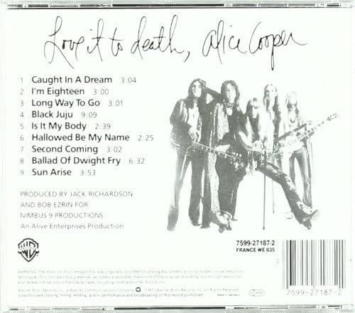 Cooper, Alice/Love It To Death [CD]