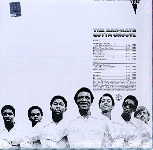 Bar-Kays, The/Gotta Groove [LP]