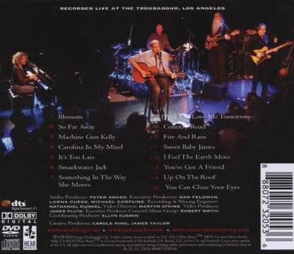 King, Carole & James Taylor/Live at the Troubadour (CD+DVD)