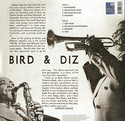 Parker, Charlie & Dizzy Gillespie/Bird & Diz [LP]