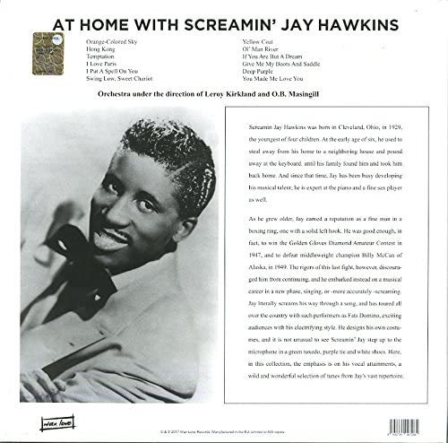 Screamin' Jay Hawkins/At Home With [LP]