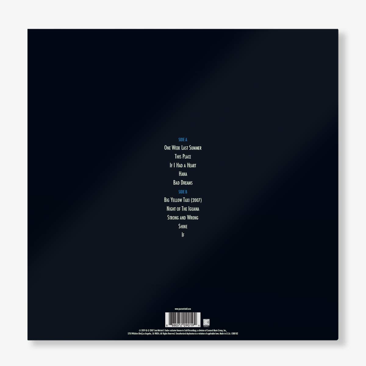 Mitchell, Joni/Shine [LP]