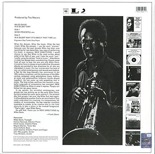 Davis, Miles/In A Silent Way (50th Anniversary) [LP]