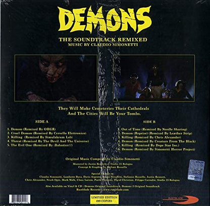 Soundtrack (Claudio Simonetti)/Demons (Remixed) [LP]