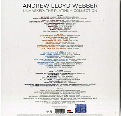 Webber, Andrew Lloyd/Unmasked: Platinum Collection Box (5LP) [LP]