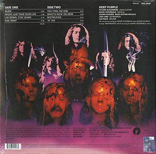Deep Purple/Burn (Purple Vinyl) [LP]