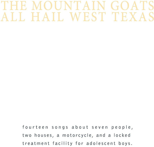 Mountain Goats/All Hail West Texas (Yellow Vinyl) [LP]