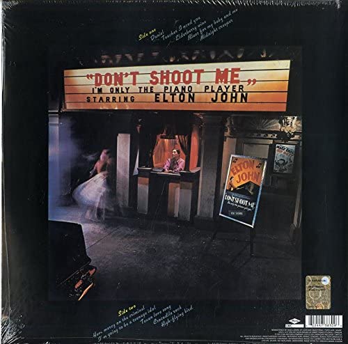 John, Elton/Don't Shoot Me, I'm Only The Piano Player [LP]