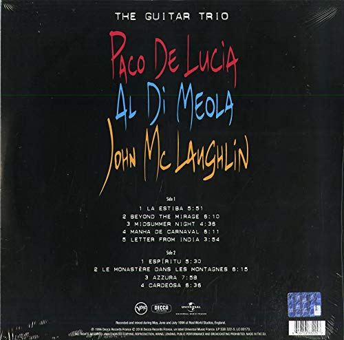 De Lucia, Di Meola, McLaughlin/De Lucia, Di Meola, McLaughlin [LP]