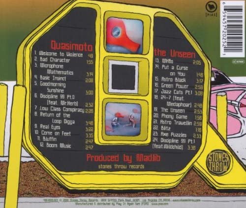 Quasimoto/The Unseen [CD]