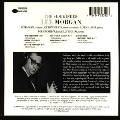 Morgan, Lee/The Sidewinder [CD]