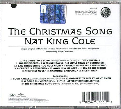 Cole, Nat King/The Christmas Song [CD]