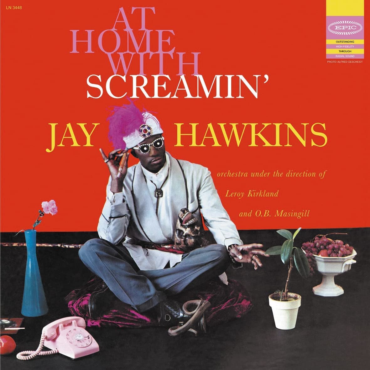 Hawkins, Screamin' Jay/At Home With Screamin' Jay Hawkins (Red Vinyl) [LP]