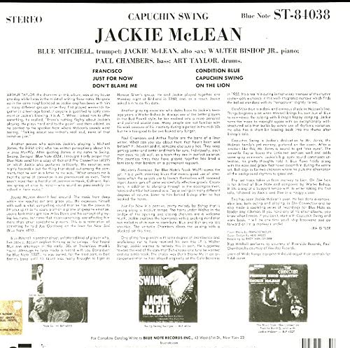 McLean, Jackie/Capuchin Swing [LP]