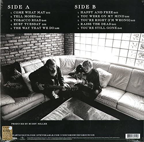 Earle, Steve & Colvin, Shawn/Colvin & Earle [LP]