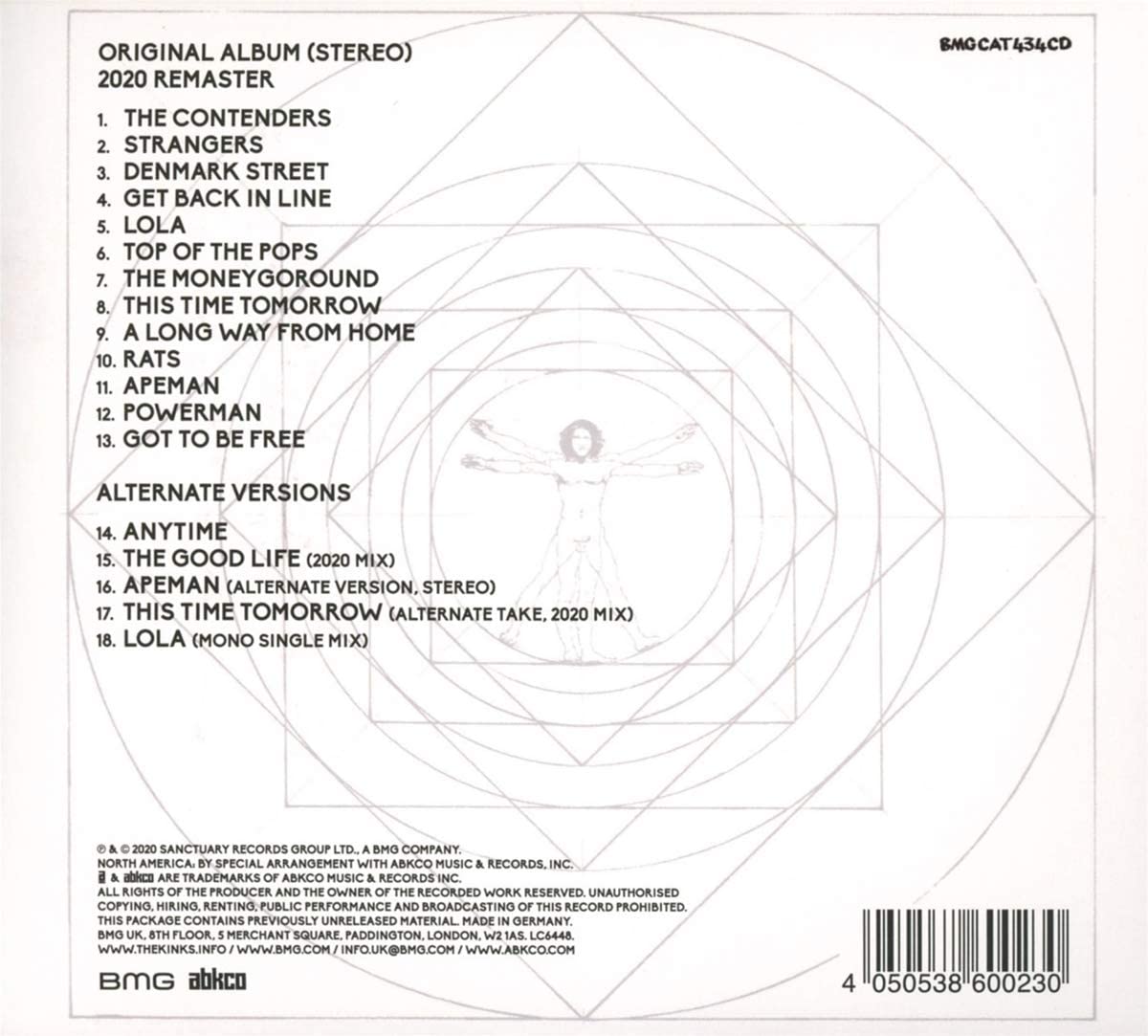 Kinks, The/Lola Versus Powerman And The Moneygoround Pt 1 (50th Anniversary) [CD]