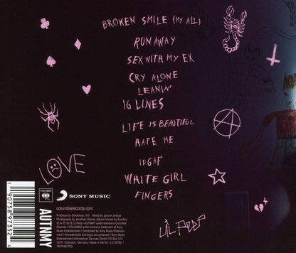Lil Peep/Come Over When You're Sober 2 [CD]