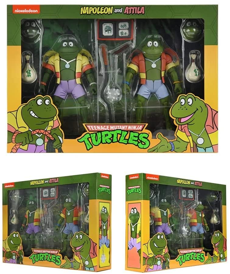 NECA/TMNT Cartoon - Napoleon and Attila (Neca 7")