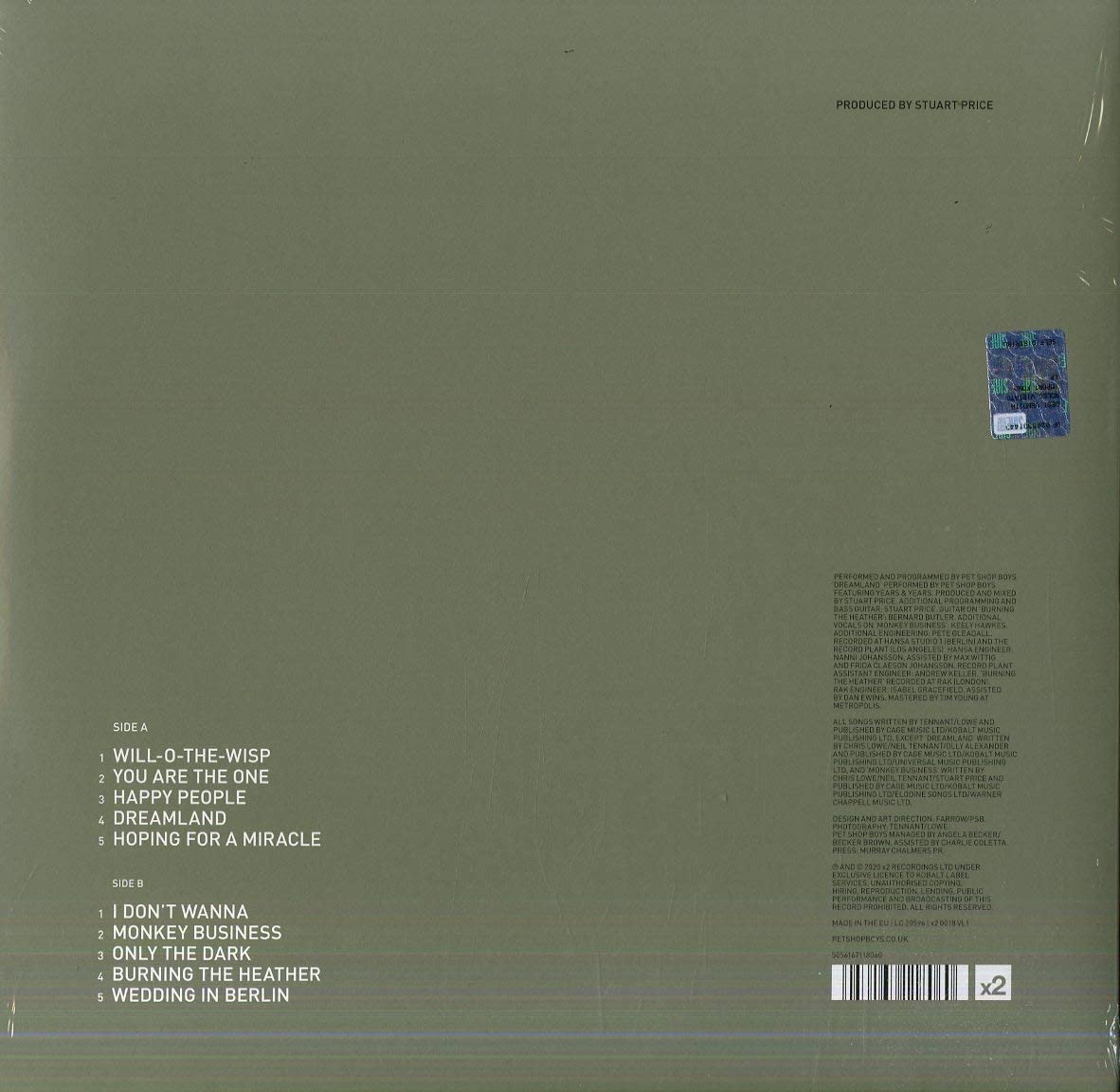 Pet Shop Boys/Hotspot [LP]