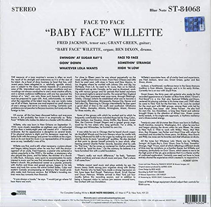 Willette, Baby Face/Face to Face (Blue Note Tone Poet) [LP]