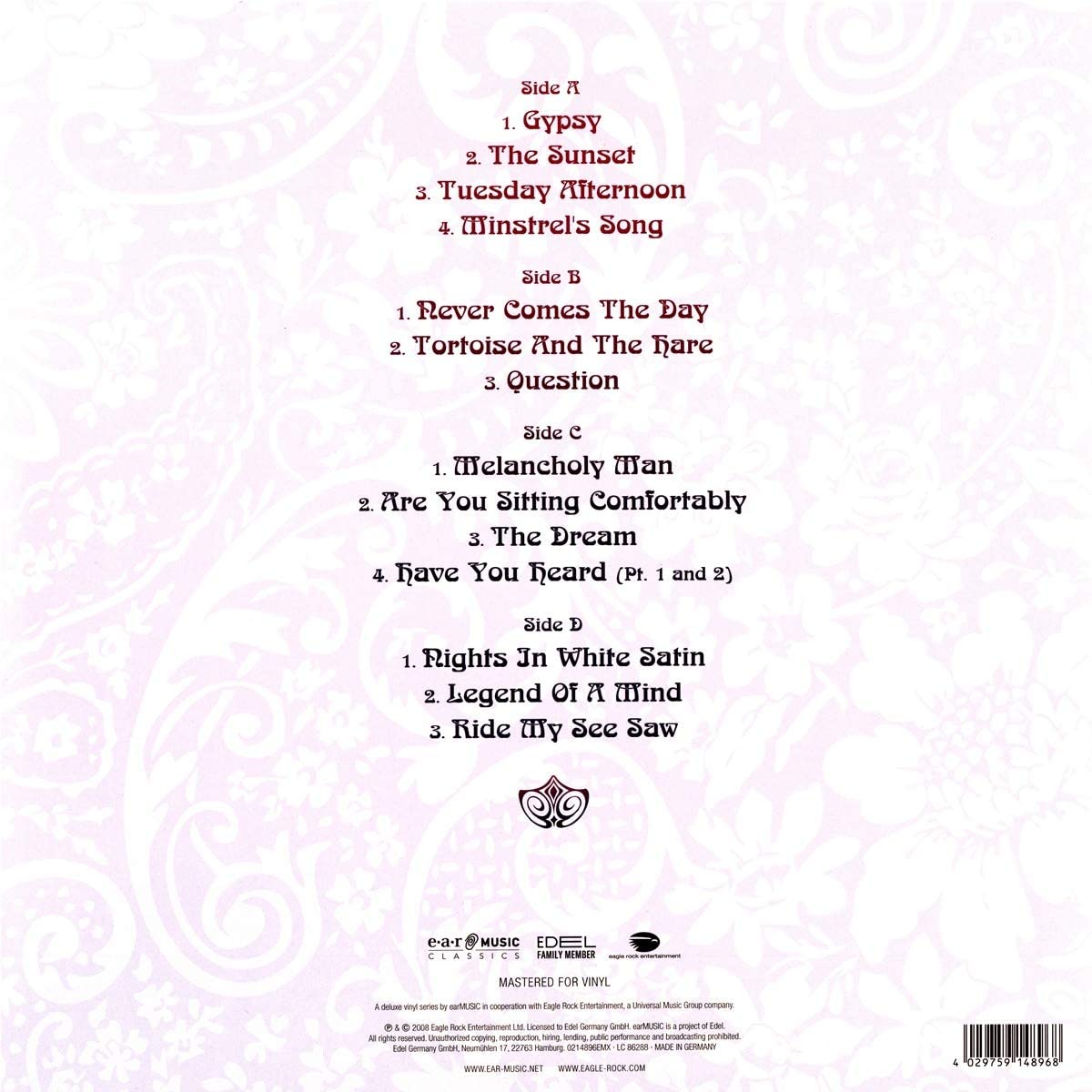 Moody Blues, The/Live At The Isle Of Wight Festival 1970 [LP]