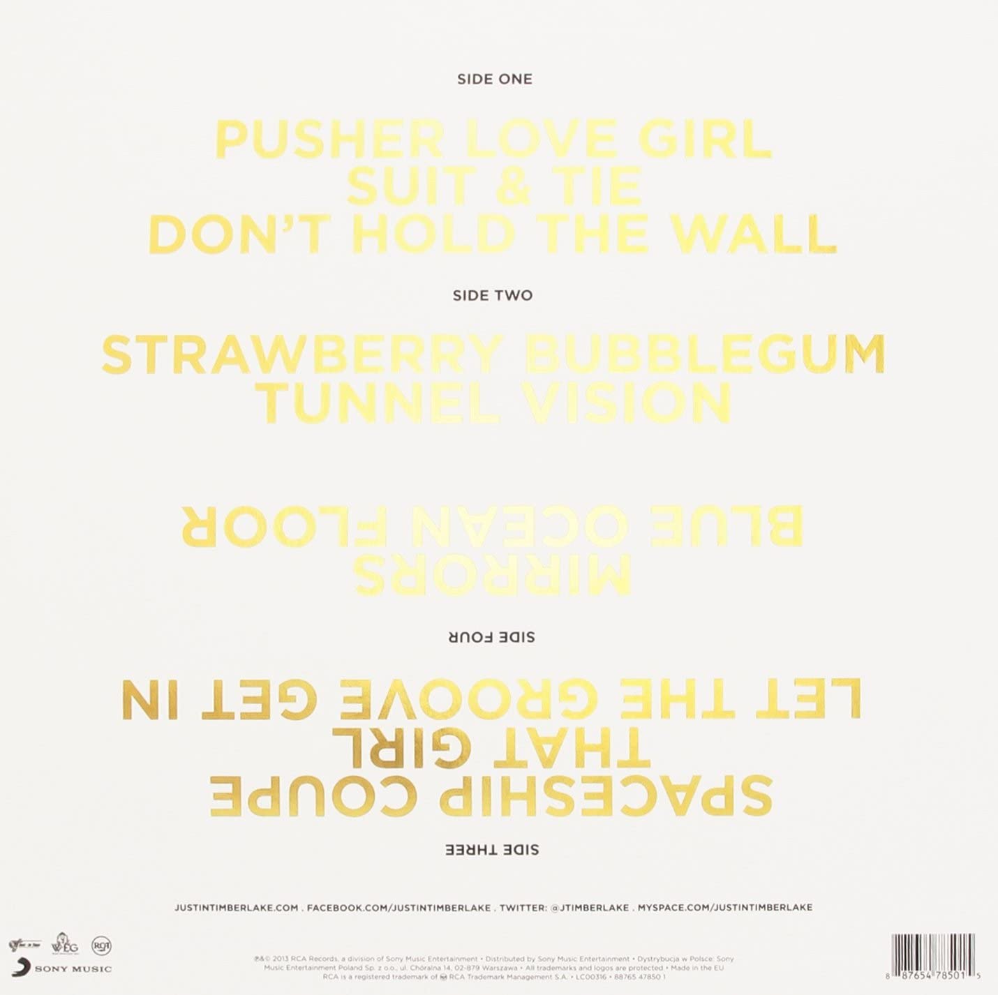 Timberlake, Justin/The 20/20 Experience [LP]