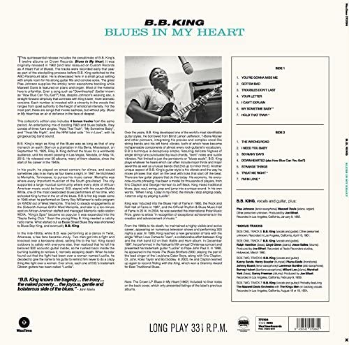 King, B.B/Blues In My Heart [LP]