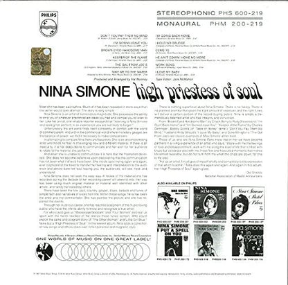 Simone, Nina/High Priestess Of Soul [LP]