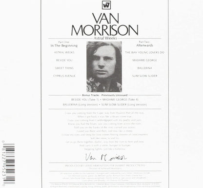 Morrison, Van/Astral Weeks [CD]