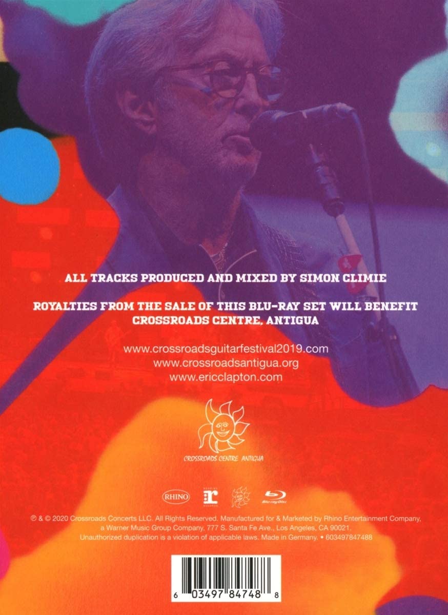 Clapton, Eric/Crossroads Guitar Festival 2019 [BluRay]