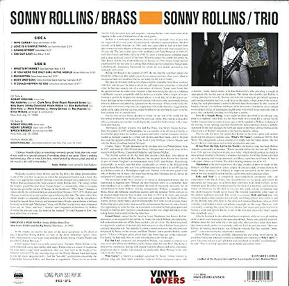 Rollin, Sonny/Brass - Trio [LP]