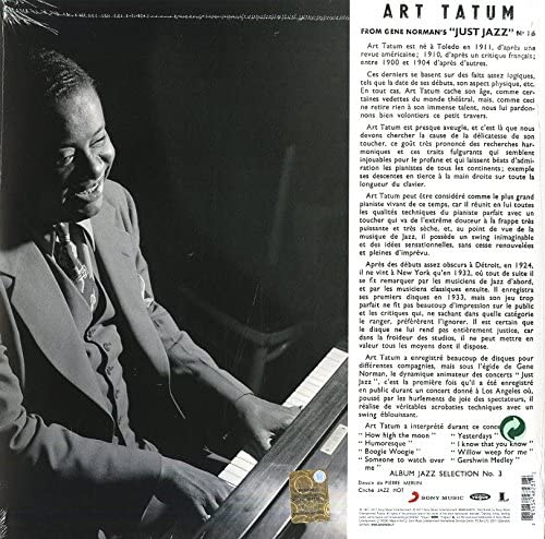 Tatum, Art/From Gene Norman's Just Jazz [LP]