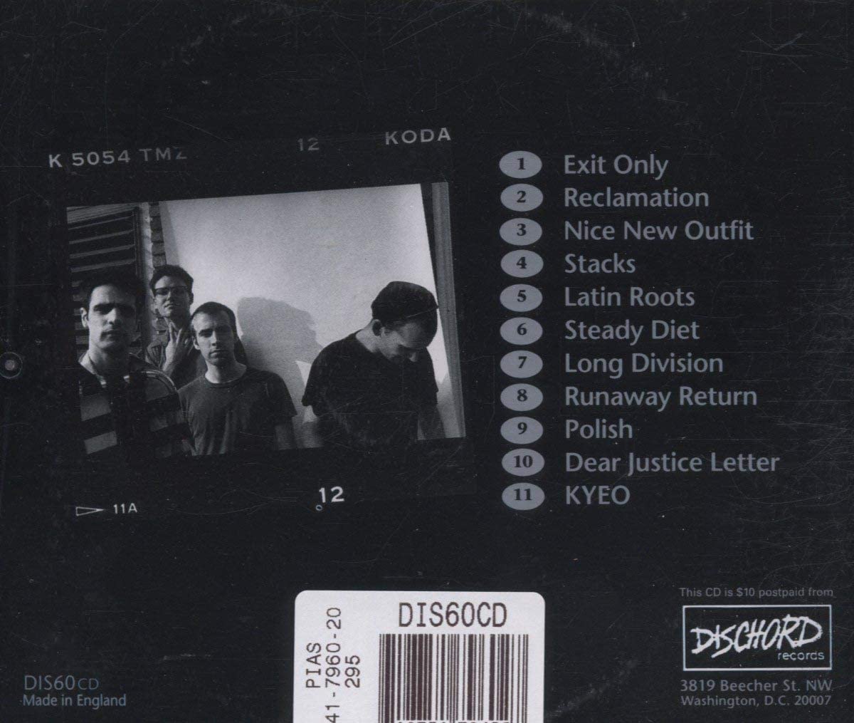 Fugazi/Steady Diet Of Nothing [CD]