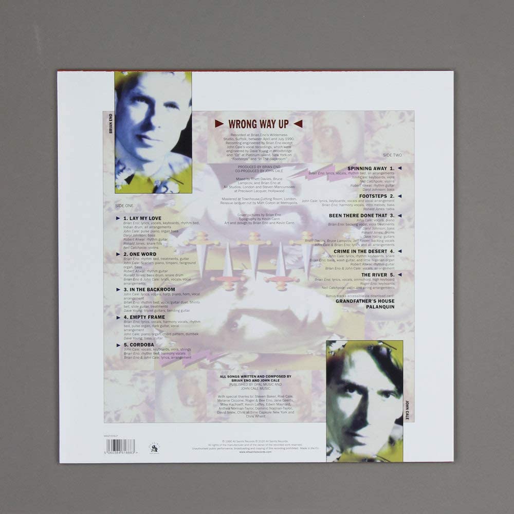 Eno, Brian & John Cale/Wrong Way Up [LP]
