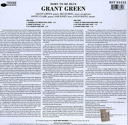 Green, Grant/Born To Be Blue (Blue Note Tone Poet) [LP]