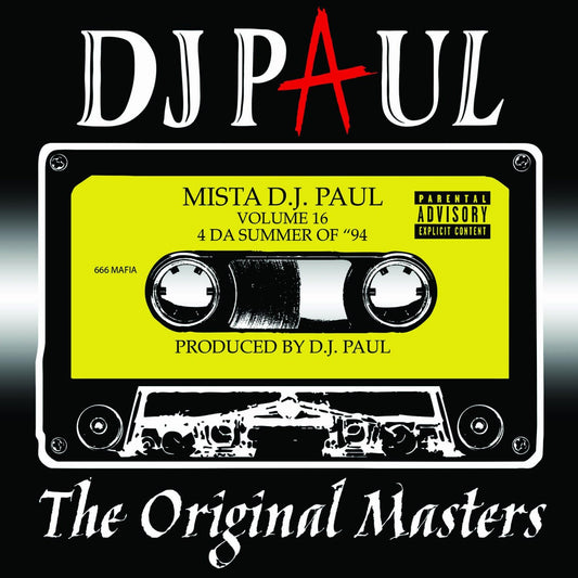 DJ Paul/Original Masters Vol. 16: 4 Da Summer of '94 (Lemonade Yellow) [LP]