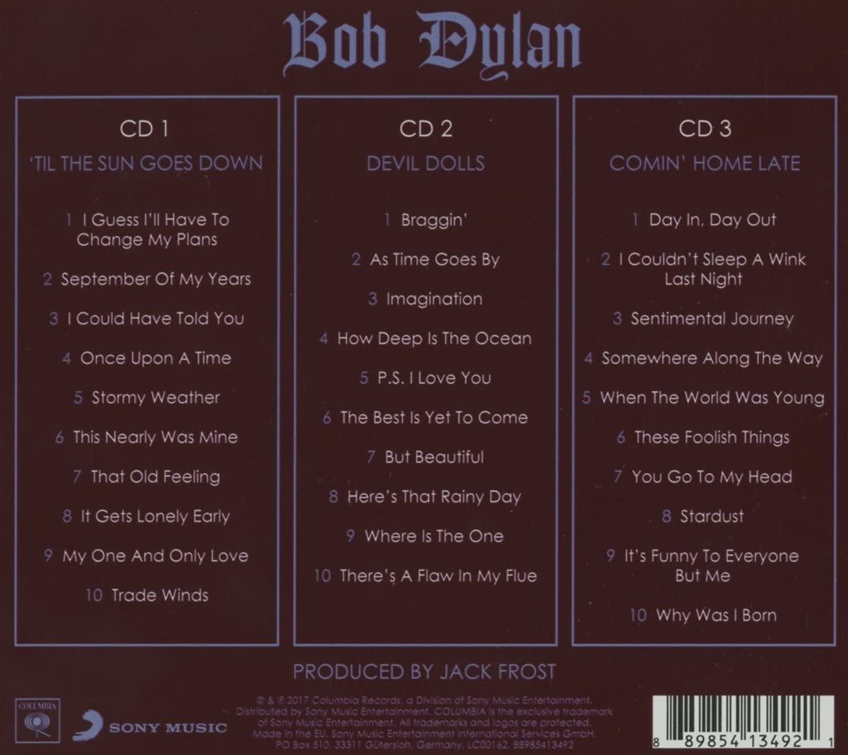 Dylan, Bob/Triplicate [CD]