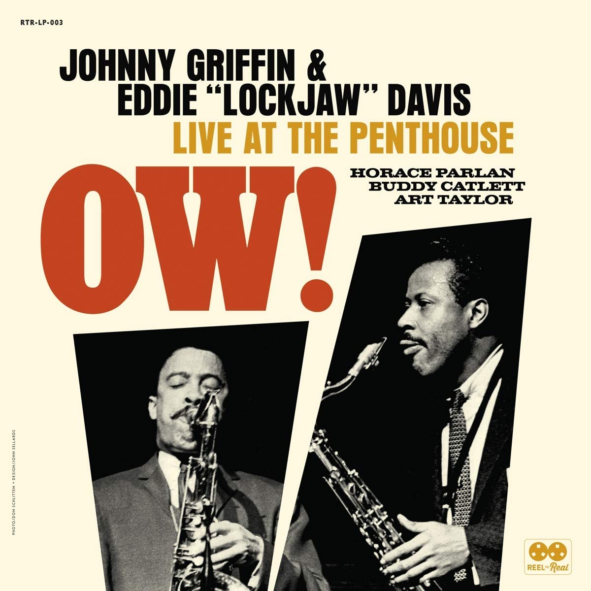 Griffin, Johnny & Eddie Davis/Ow! Live at the Penthouse [LP]