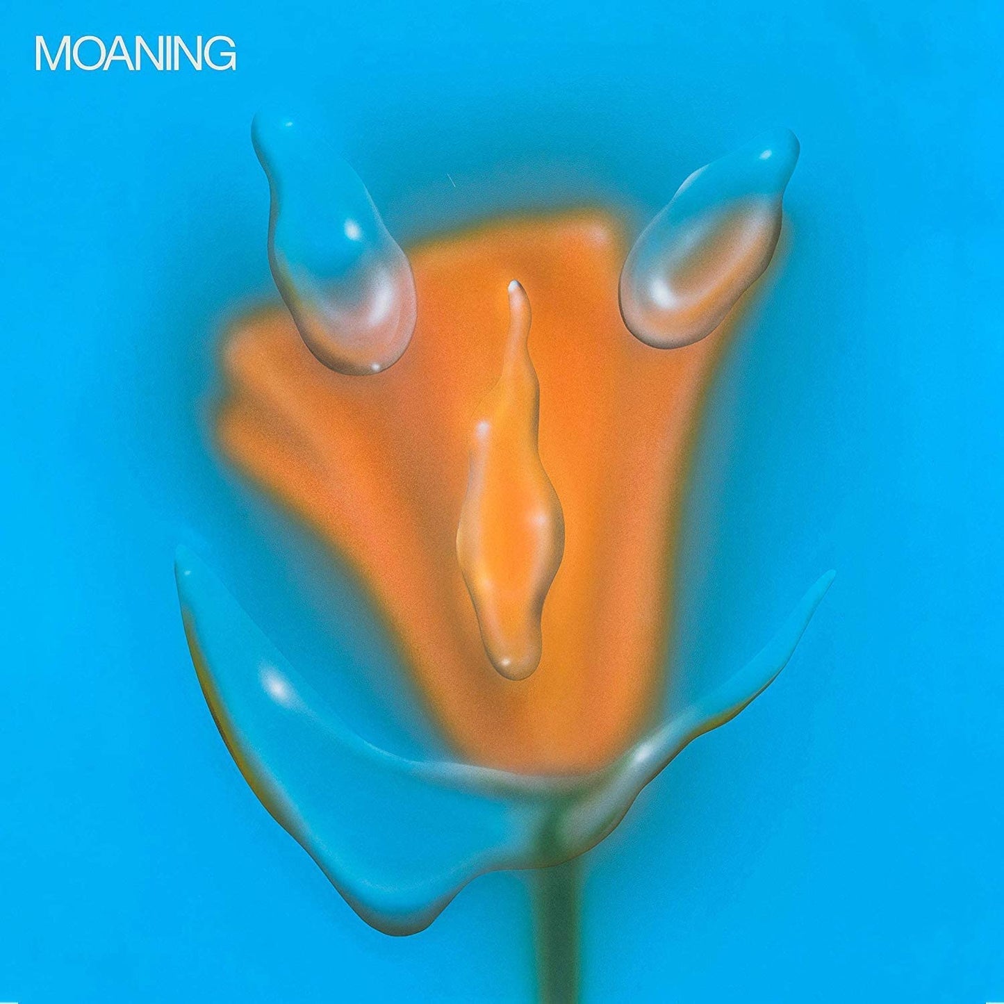 Moaning/Uneasy Laughter (Indie Clear w/blue and orange) [LP]
