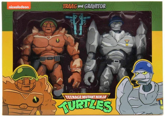 NECA/TMNT - 1980 Cartoon - Traag & Granitor (Neca 7") [Toy]