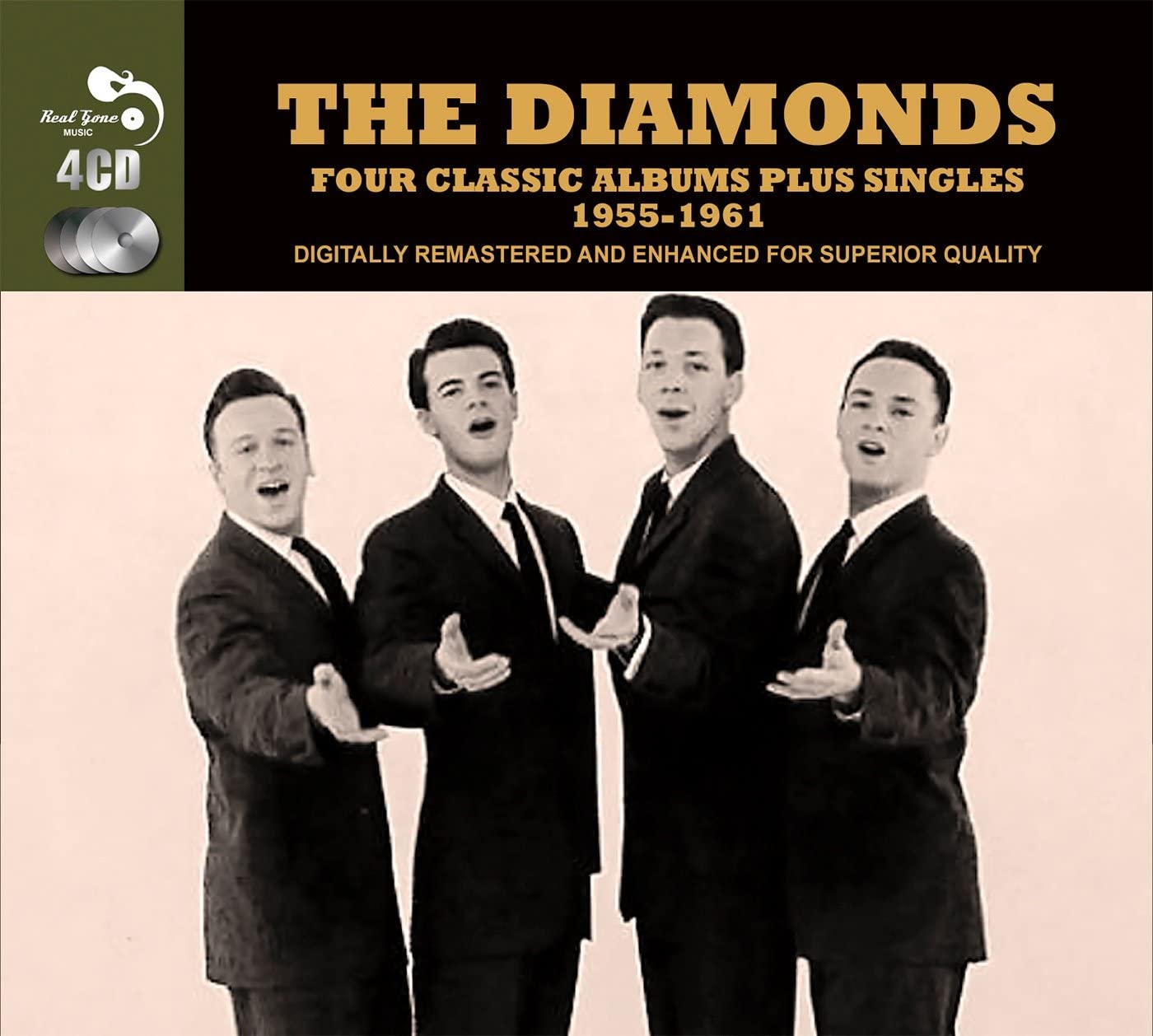 Diamonds, The/Four Classic Albums Plus Singles 55-61 [CD]