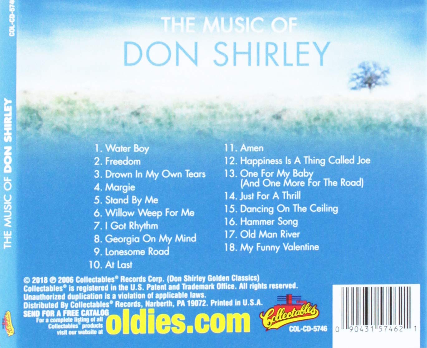 Shirley, Don/The Music Of [CD]