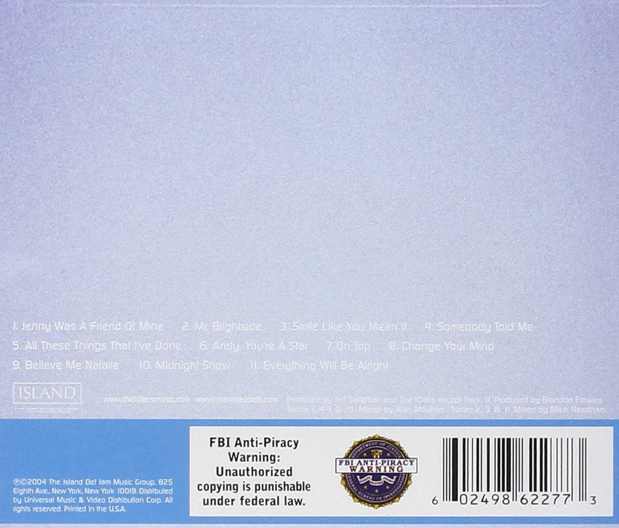 Killers, The/Hot Fuss [CD]